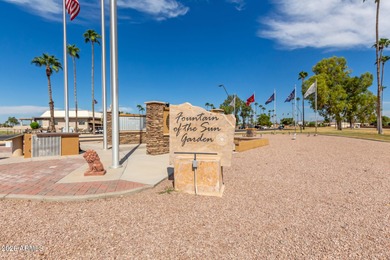 Enjoy relaxed living in this charming patio home positioned on Fountain of the Sun Country Club in Arizona - for sale on GolfHomes.com, golf home, golf lot