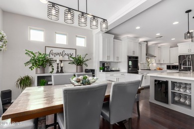 Step into resort-style living in this luxury upgraded home on Poston Butte Golf Club in Arizona - for sale on GolfHomes.com, golf home, golf lot