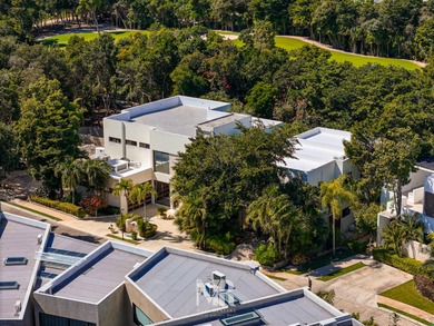 The villa consists of a main house and guesthouse, and is built on Bahia Principe Riviera Maya Golf Course in  - for sale on GolfHomes.com, golf home, golf lot