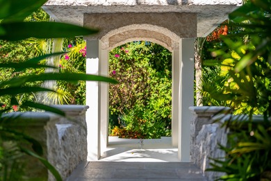 The villa consists of a main house and guesthouse, and is built on Bahia Principe Riviera Maya Golf Course in  - for sale on GolfHomes.com, golf home, golf lot