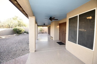 Located near the top of the hill with a premium lot that backs on Saddlebrooke Golf Course in Arizona - for sale on GolfHomes.com, golf home, golf lot