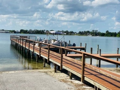 This home is in a 55 plus community with a monthly lot rent of on Crystal Lake Club in Florida - for sale on GolfHomes.com, golf home, golf lot