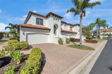 Rare opportunity to acquire a first-floor end unit in the Puesta on Spanish Wells Golf and Country Club in Florida - for sale on GolfHomes.com, golf home, golf lot