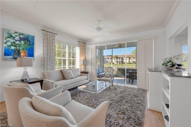 Rare opportunity to acquire a first-floor end unit in the Puesta on Spanish Wells Golf and Country Club in Florida - for sale on GolfHomes.com, golf home, golf lot