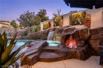 Custom Estate Perched High in the Hills above Green Fairways on Anthem Country Club in Nevada - for sale on GolfHomes.com, golf home, golf lot