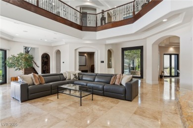 Custom Estate Perched High in the Hills above Green Fairways on Anthem Country Club in Nevada - for sale on GolfHomes.com, golf home, golf lot