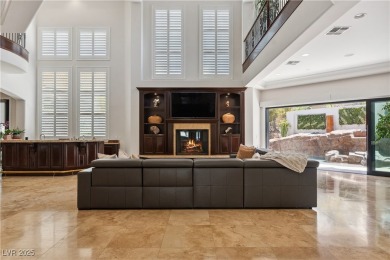 Custom Estate Perched High in the Hills above Green Fairways on Anthem Country Club in Nevada - for sale on GolfHomes.com, golf home, golf lot