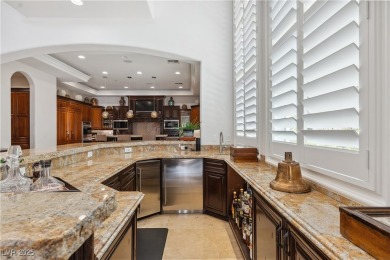 Custom Estate Perched High in the Hills above Green Fairways on Anthem Country Club in Nevada - for sale on GolfHomes.com, golf home, golf lot