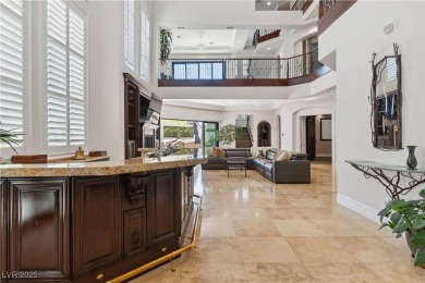 Custom Estate Perched High in the Hills above Green Fairways on Anthem Country Club in Nevada - for sale on GolfHomes.com, golf home, golf lot