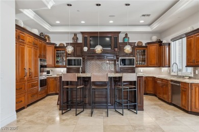 Custom Estate Perched High in the Hills above Green Fairways on Anthem Country Club in Nevada - for sale on GolfHomes.com, golf home, golf lot