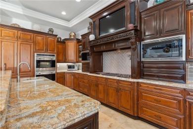 Custom Estate Perched High in the Hills above Green Fairways on Anthem Country Club in Nevada - for sale on GolfHomes.com, golf home, golf lot