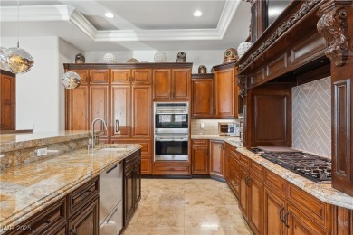 Custom Estate Perched High in the Hills above Green Fairways on Anthem Country Club in Nevada - for sale on GolfHomes.com, golf home, golf lot