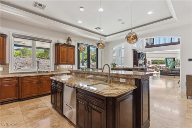 Custom Estate Perched High in the Hills above Green Fairways on Anthem Country Club in Nevada - for sale on GolfHomes.com, golf home, golf lot