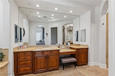 Custom Estate Perched High in the Hills above Green Fairways on Anthem Country Club in Nevada - for sale on GolfHomes.com, golf home, golf lot