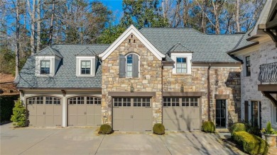 Nestled on the prestigious 8th Green of Atlanta Country Club on Atlanta Country Club in Georgia - for sale on GolfHomes.com, golf home, golf lot