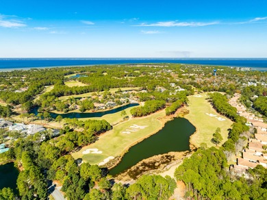 Experience breathtaking bay views and refined coastal luxury in on Sandestin Golf and Beach Resort - Raven in Florida - for sale on GolfHomes.com, golf home, golf lot