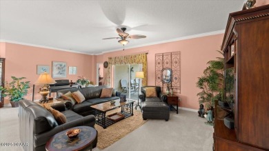 Step into this 3-bedroom, 2-bathroom fully furnished treasure in on LPGA International Golf Course in Florida - for sale on GolfHomes.com, golf home, golf lot