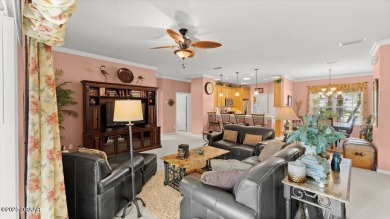 Step into this 3-bedroom, 2-bathroom fully furnished treasure in on LPGA International Golf Course in Florida - for sale on GolfHomes.com, golf home, golf lot