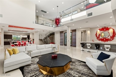 Experience elevated living at Grey Feather, a 3-bed, 4.5-bath on Bears Best Las Vegas Golf Club in Nevada - for sale on GolfHomes.com, golf home, golf lot