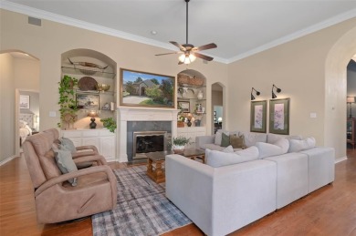 Tee off without leaving home. This stunning Corinth property is on Oakmont Country Club in Texas - for sale on GolfHomes.com, golf home, golf lot