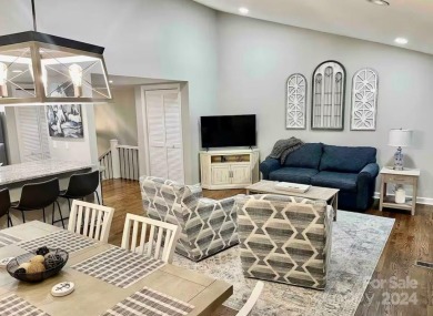 Recently renovated townhome with a bright, modern and open floor on Rumbling Bald Resort on Lake Lure in North Carolina - for sale on GolfHomes.com, golf home, golf lot