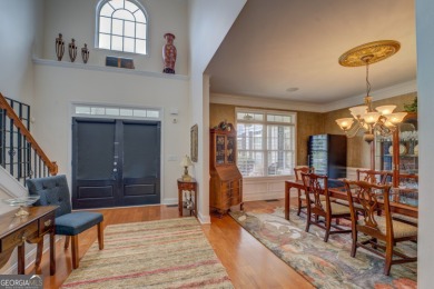 This stunning home offers the perfect blend of elegance, comfort on Indian Creek Golf Club in Georgia - for sale on GolfHomes.com, golf home, golf lot