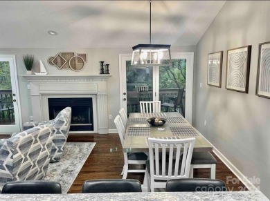 Recently renovated townhome with a bright, modern and open floor on Rumbling Bald Resort on Lake Lure in North Carolina - for sale on GolfHomes.com, golf home, golf lot