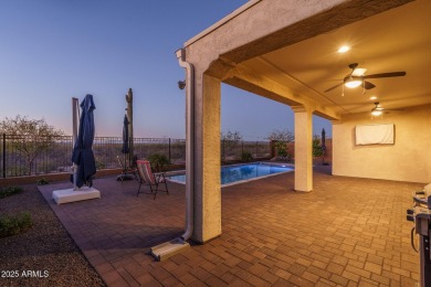 Sitting on a premium homesite with Wagner Wash bordering the on Copper Canyon Golf Club in Arizona - for sale on GolfHomes.com, golf home, golf lot