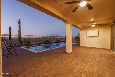 Sitting on a premium homesite with Wagner Wash bordering the on Copper Canyon Golf Club in Arizona - for sale on GolfHomes.com, golf home, golf lot