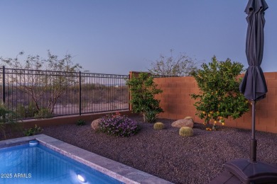 Sitting on a premium homesite with Wagner Wash bordering the on Copper Canyon Golf Club in Arizona - for sale on GolfHomes.com, golf home, golf lot