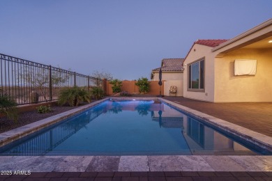Sitting on a premium homesite with Wagner Wash bordering the on Copper Canyon Golf Club in Arizona - for sale on GolfHomes.com, golf home, golf lot