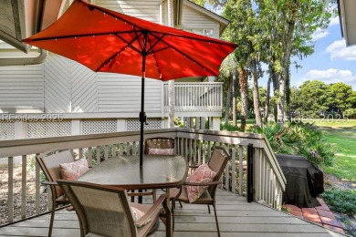 Enjoy the serene golf views from the deck of this beautifully on Shipyard Golf Club in South Carolina - for sale on GolfHomes.com, golf home, golf lot