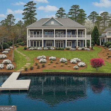 Lake Oconee's Most Opulent Lakefront Estate - boasting panoramic on Harbor Club Golf and Country Club in Georgia - for sale on GolfHomes.com, golf home, golf lot