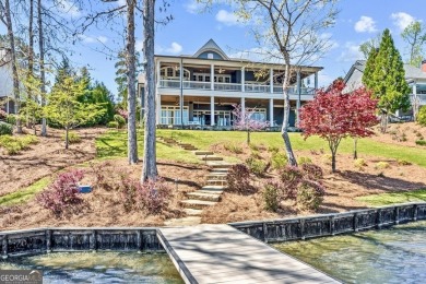 Lake Oconee's Most Opulent Lakefront Estate - boasting panoramic on Harbor Club Golf and Country Club in Georgia - for sale on GolfHomes.com, golf home, golf lot