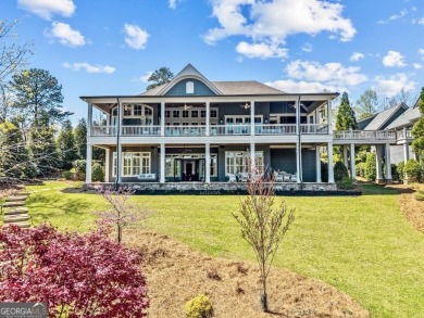 Lake Oconee's Most Opulent Lakefront Estate - boasting panoramic on Harbor Club Golf and Country Club in Georgia - for sale on GolfHomes.com, golf home, golf lot