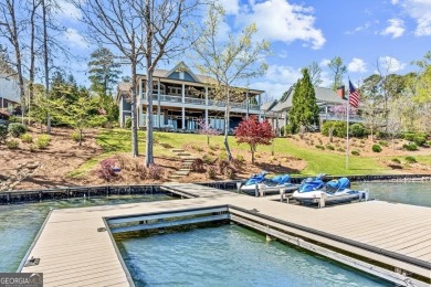 Lake Oconee's Most Opulent Lakefront Estate - boasting panoramic on Harbor Club Golf and Country Club in Georgia - for sale on GolfHomes.com, golf home, golf lot