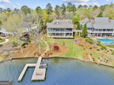 Lake Oconee's Most Opulent Lakefront Estate - boasting panoramic on Harbor Club Golf and Country Club in Georgia - for sale on GolfHomes.com, golf home, golf lot
