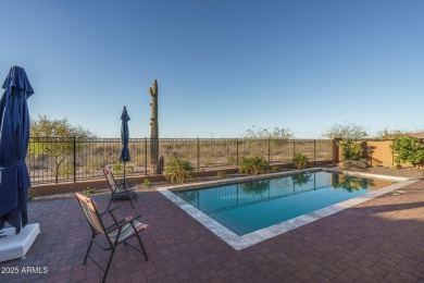 Sitting on a premium homesite with Wagner Wash bordering the on Copper Canyon Golf Club in Arizona - for sale on GolfHomes.com, golf home, golf lot