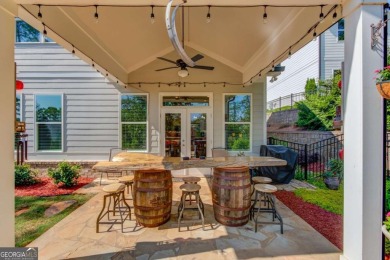 Gorgeous curb appeal for this home.  4 large bedrooms and 3.5 on Traditions of Braselton Golf Club in Georgia - for sale on GolfHomes.com, golf home, golf lot