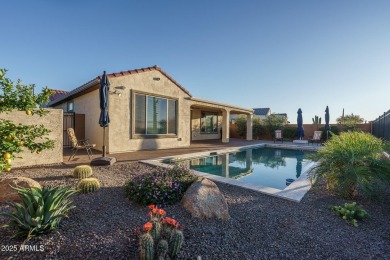 Sitting on a premium homesite with Wagner Wash bordering the on Copper Canyon Golf Club in Arizona - for sale on GolfHomes.com, golf home, golf lot