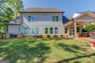 Gorgeous curb appeal for this home.  4 large bedrooms and 3.5 on Traditions of Braselton Golf Club in Georgia - for sale on GolfHomes.com, golf home, golf lot
