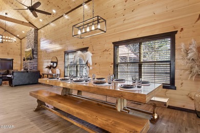 Prime-location luxury STR cabin w/INDOOR POOL, MOVIE THEATER on Sevierville Golf Club in Tennessee - for sale on GolfHomes.com, golf home, golf lot