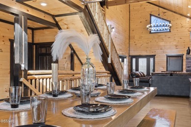 Prime-location luxury STR cabin w/INDOOR POOL, MOVIE THEATER on Sevierville Golf Club in Tennessee - for sale on GolfHomes.com, golf home, golf lot
