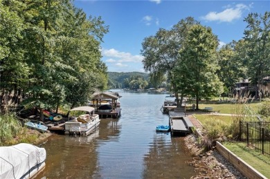 Lake Access and Private Dock! This Charming Lakeside Retreat is on The Highlands Course at Lake Arrowhead in Georgia - for sale on GolfHomes.com, golf home, golf lot