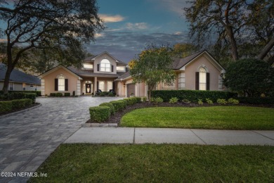 Impressive Estate Pool Home situated on a waterfront lot w/ on Queens Harbour Yacht and Country Club in Florida - for sale on GolfHomes.com, golf home, golf lot