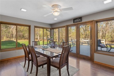 Welcome home to this stunning 5-bedroom, 4-bathroom residence - on Elk River Golf Club in Minnesota - for sale on GolfHomes.com, golf home, golf lot
