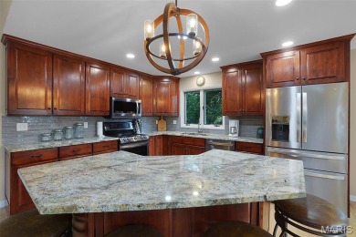 Tucked at the end of a quiet cul-de-sac, 877 Red Fox Drive on Innsbrook Resort Golf Course in Missouri - for sale on GolfHomes.com, golf home, golf lot