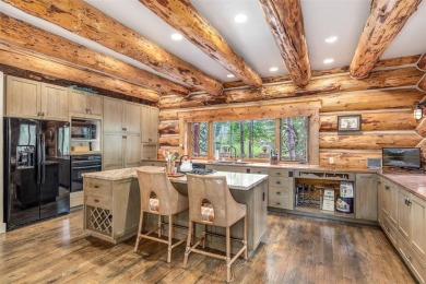 This secluded log home is a sanctuary from the world, with on The River Course At Keystone in Colorado - for sale on GolfHomes.com, golf home, golf lot