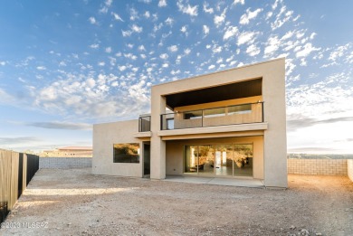 The Novel, a stunning two-story Contemporary Modern Pepper Viner on Del Lago Golf Club in Arizona - for sale on GolfHomes.com, golf home, golf lot