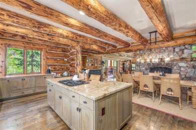 This secluded log home is a sanctuary from the world, with on The River Course At Keystone in Colorado - for sale on GolfHomes.com, golf home, golf lot